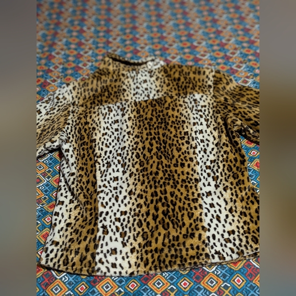 Don't Mess With Texas Leopard Print Women's Jacket - Picture 6 of 6